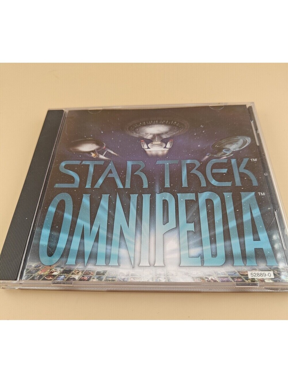 Star Trek Omnipedia Interactive Computer CD-ROM Vintage 1995